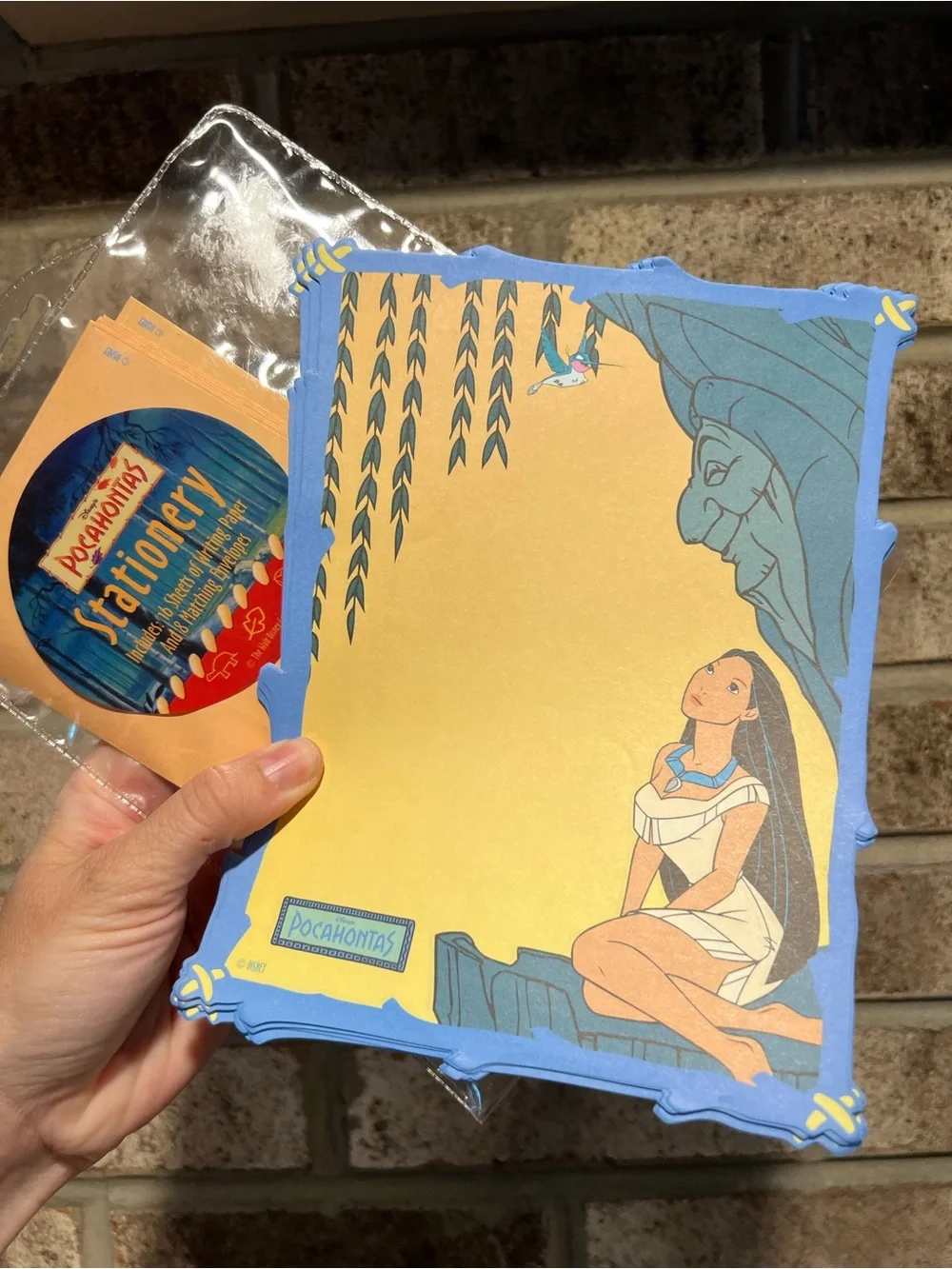 Disney Pocahontas Stationery Set